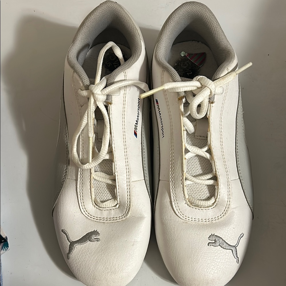 Puma White Athletic Sneakers